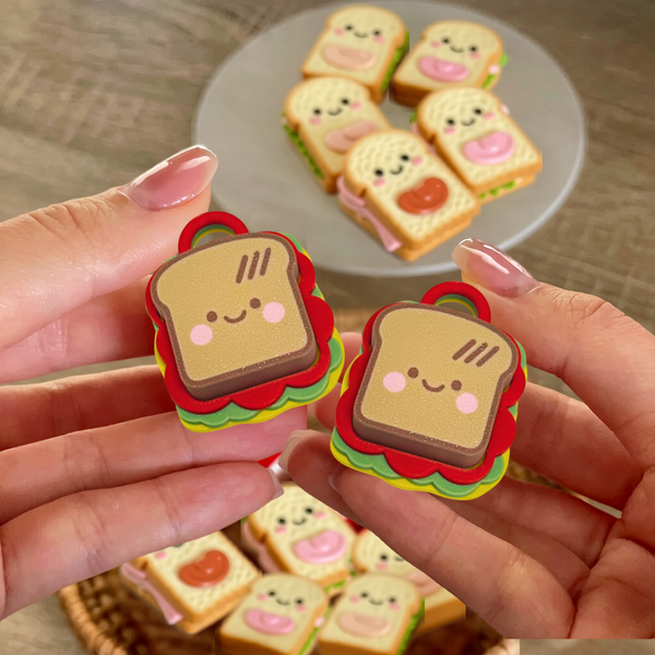 三文治按按 (Sandwich Click Keychain)