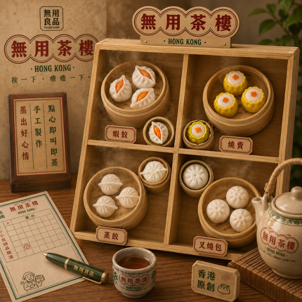 無用茶樓 - 點心四子系列（自選角色・大小蒸籠）無用良品