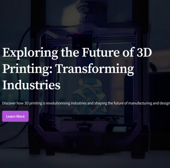 Discover how 3D printing is revolutionising industries and shaping the future of manufacturing and design.