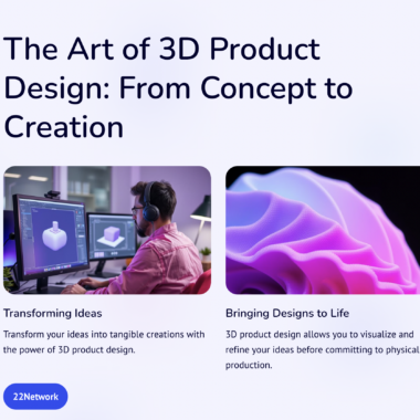 The Art of 3D Product Design:                                                From Concept to Creation