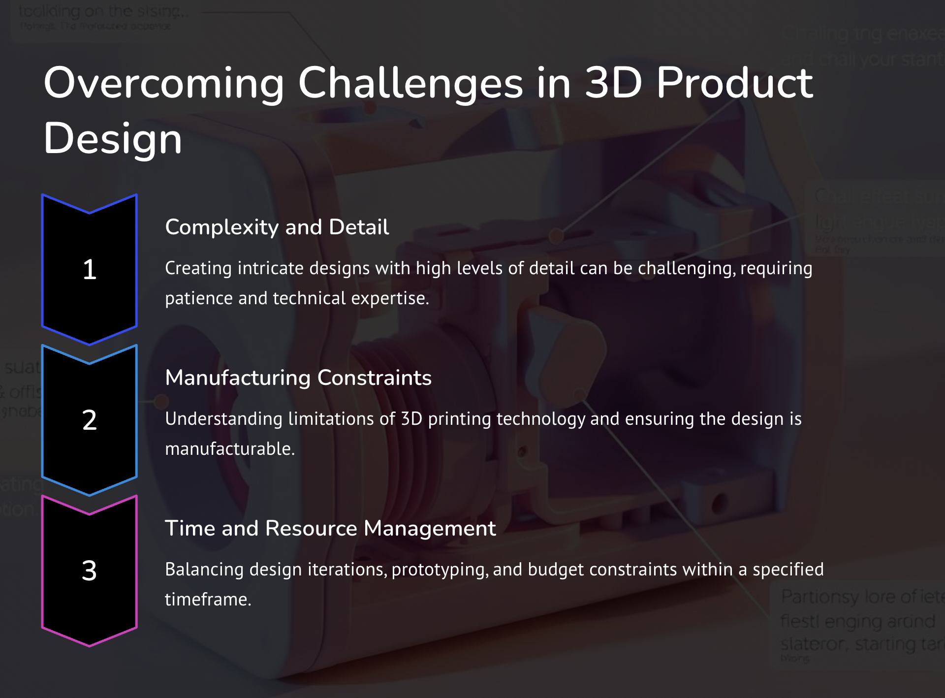 Overcoming Challenges in 3D Product Design