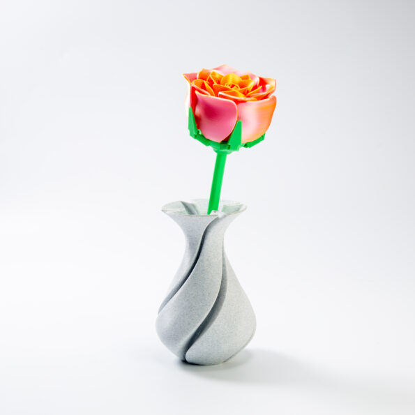 3D Printed Rose